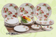 Dinner Sets and Tea Sets - Wild Rose 300616